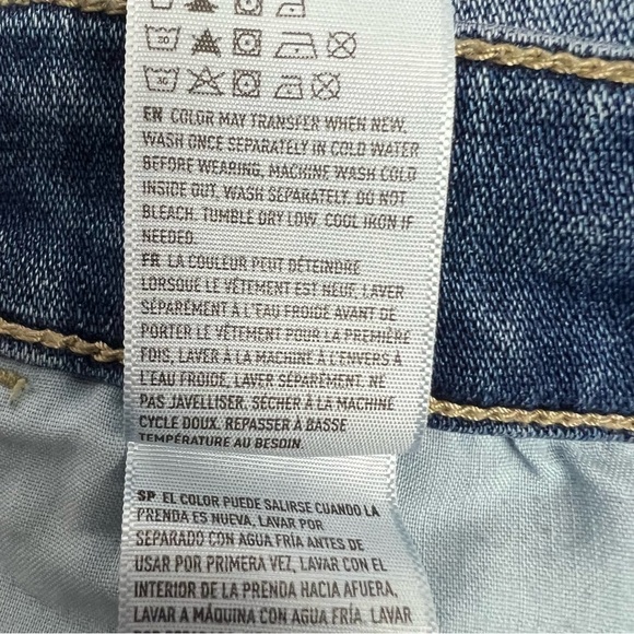 AMERICAN EAGLE OUTFITTERS Women’s Hi-Rise Jean Jeggings Sz 0 Long Super Stretch - Picture 9 of 9